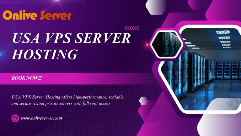 USA VPS Server Hosting