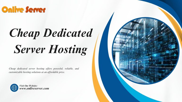 Cheap Dedicated Server